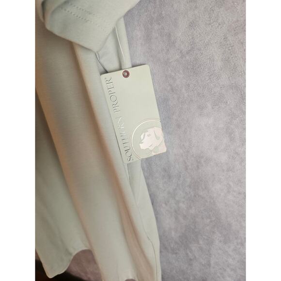 Southern Proper Men's Supersoft Cotton Pocket Polo Shirt. NWT. Gray. Size XL - Picture 2 of 6